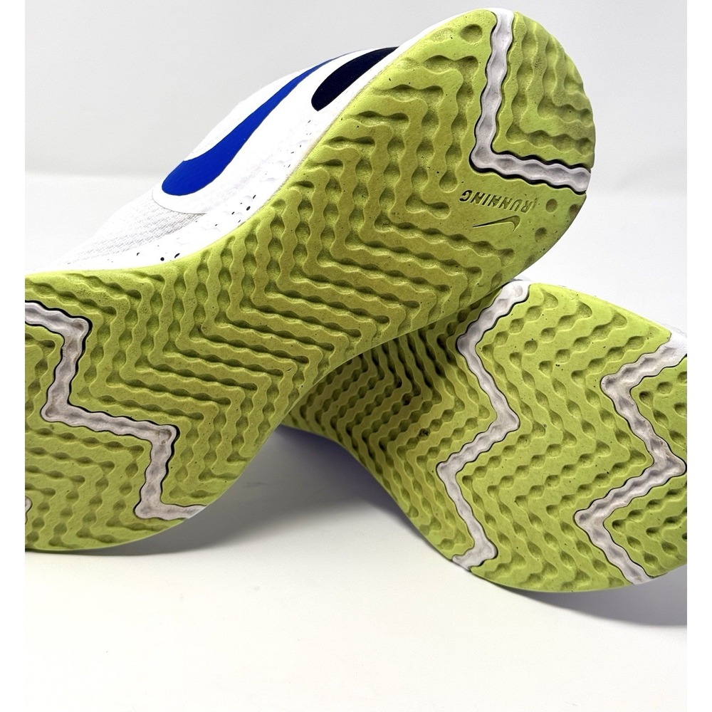 Men's Size 10 - Nike Revolution 5 White Racer Blue Green Black -Read Description - Picture 12 of 14